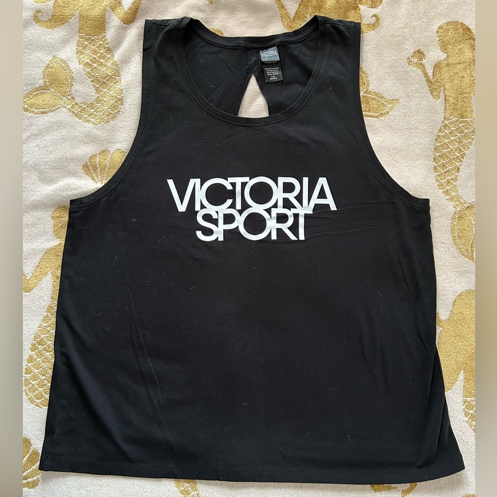 Victoria Sport Women's Black Tank Top - Size Large - Picture 1 of 5